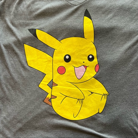 Pikachu T-Shirt / Mighty Fine Presents Pokemon /Size XL - Picture 9 of 14